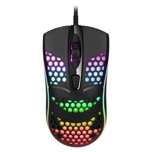 Colorful Glowing Optical USB Wired Mouse